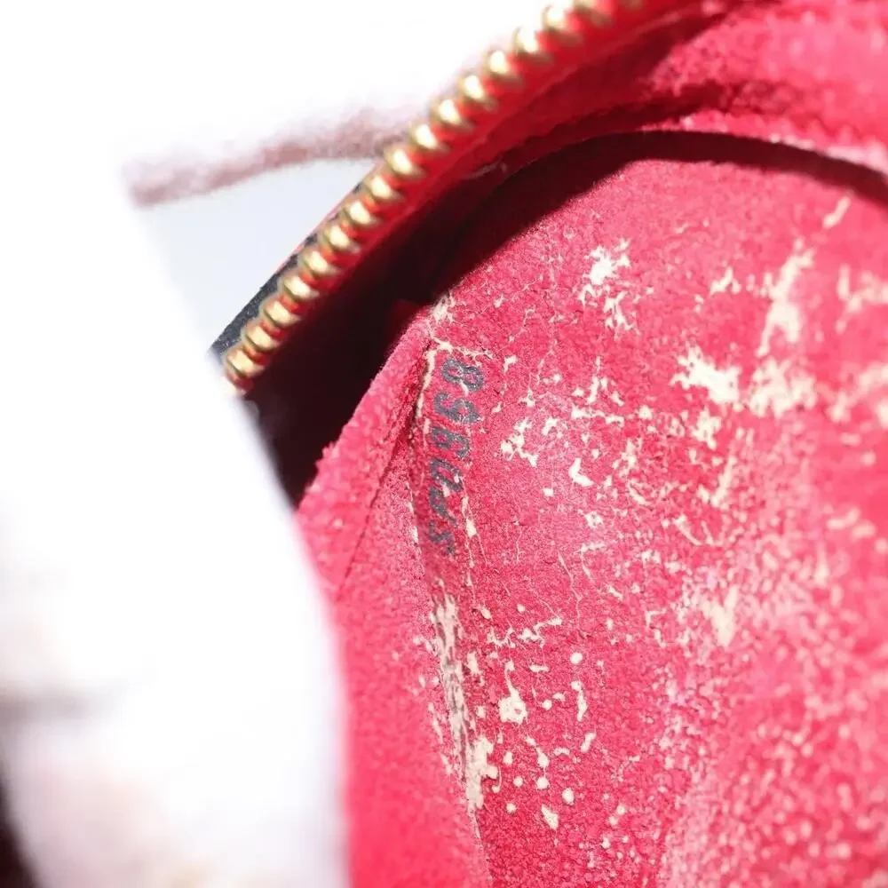 Louis Vuitton Epi Dauphine MM Pouch Red